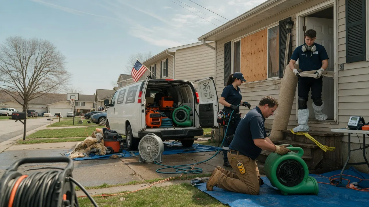 Water Damage Restoration in Loop, TX near me